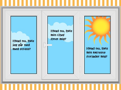 Vindues metakognitiv terapi øvelse - med tekst